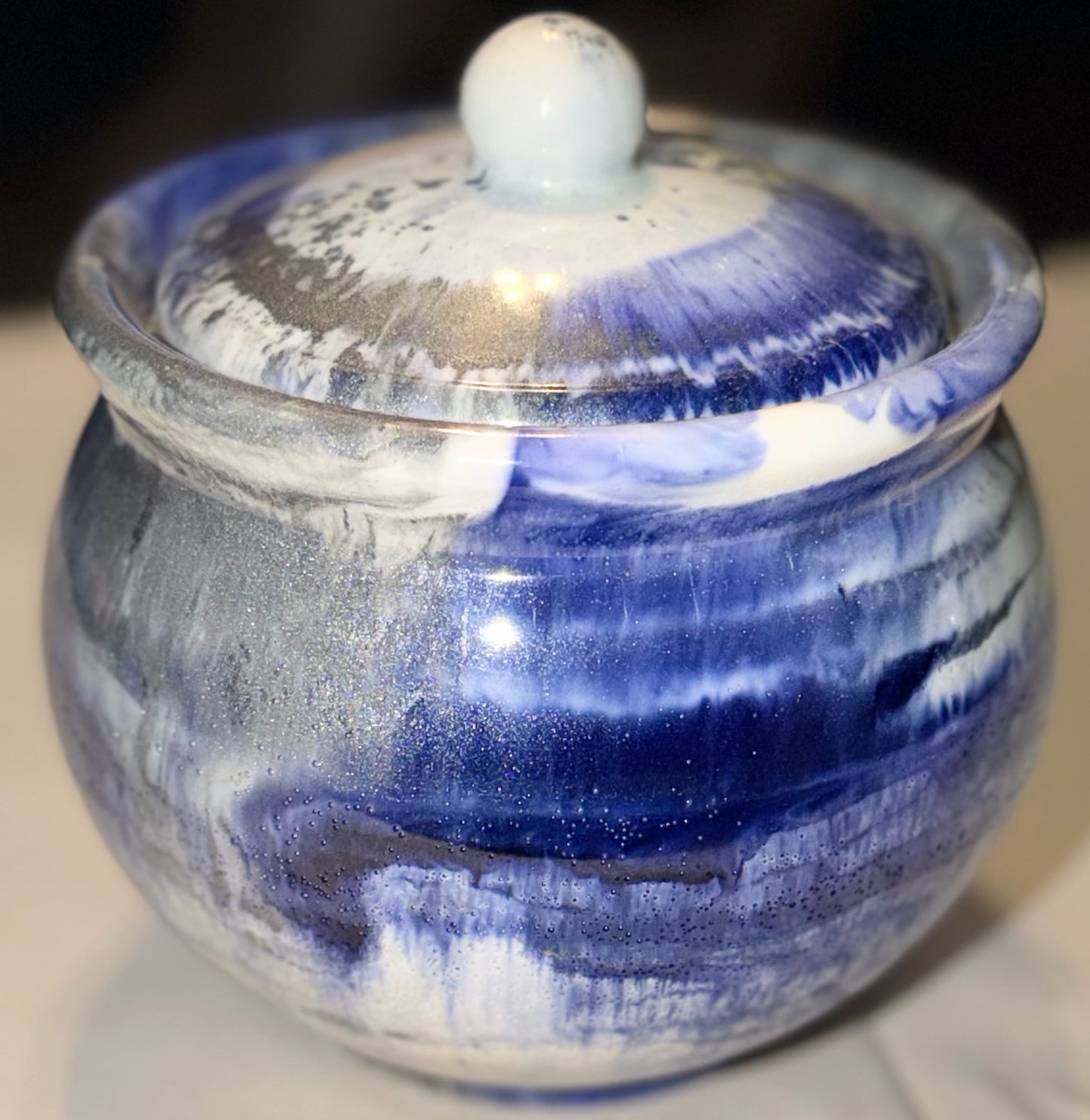 LARGE HONEY POT