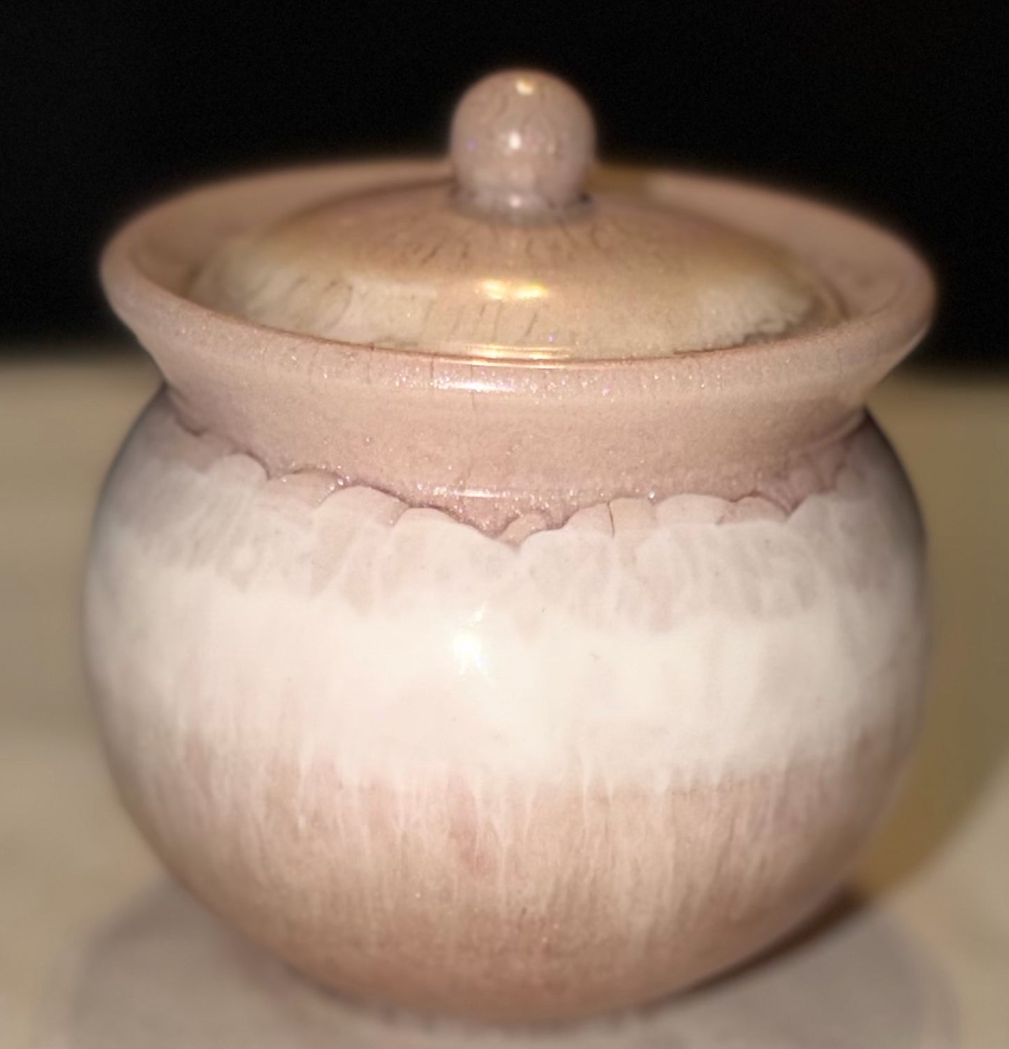 SMALL HONEY POT