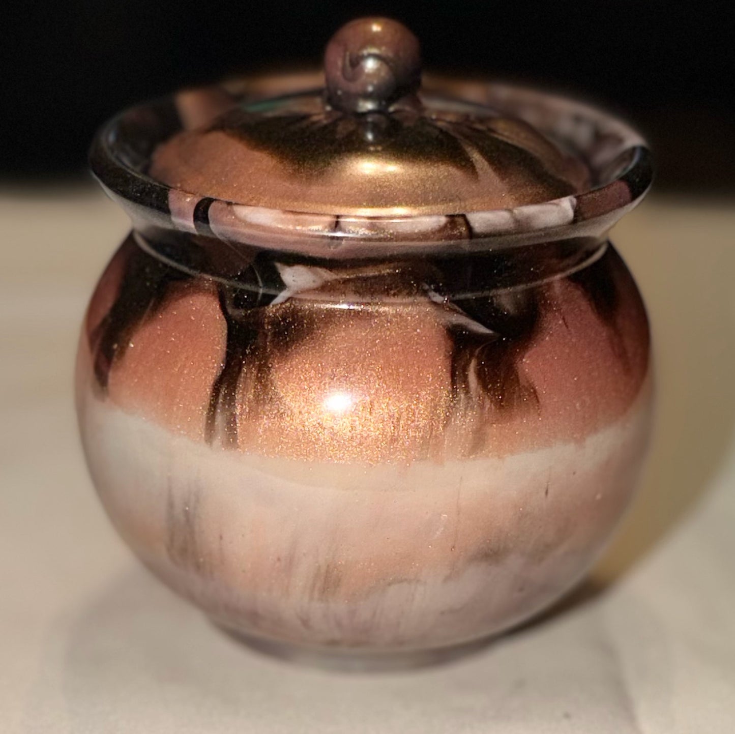 SMALL HONEY POT