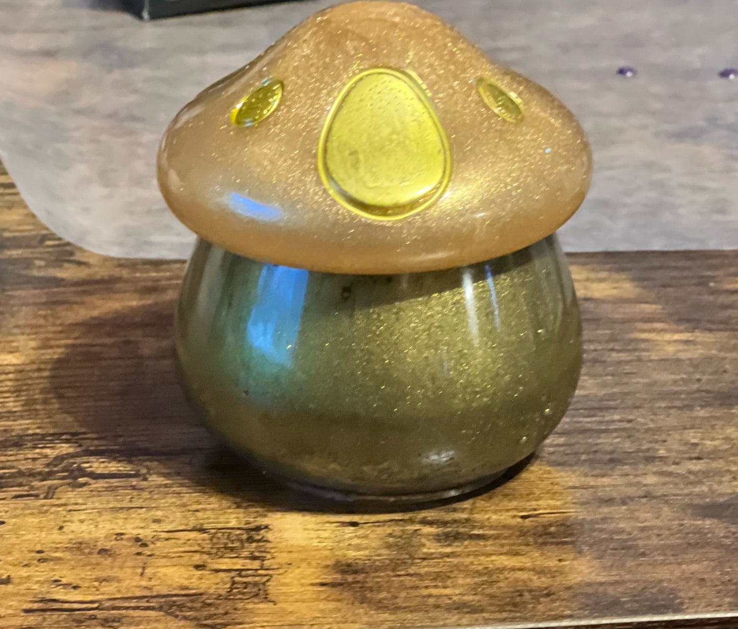 Customizable Mushroom Jar